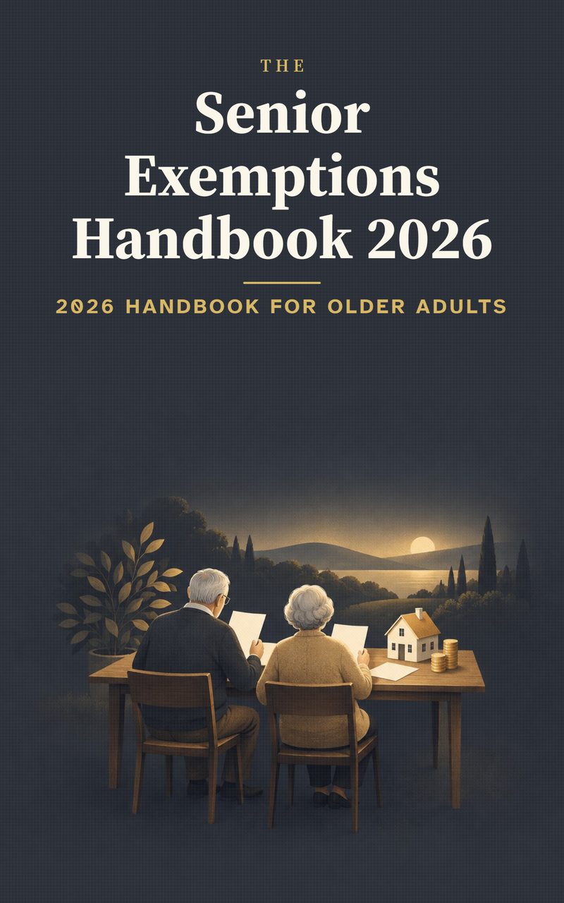 The cover of The Senior Exemptions Handbook 2026